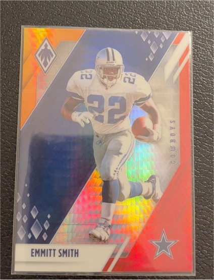 2021 Panini Phoenix Fire Burst #32 Emmitt Smith — front