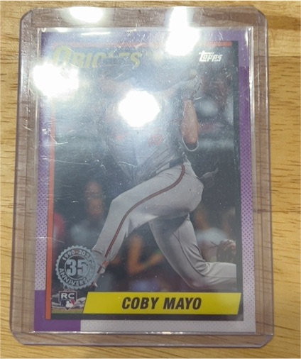 2025 Topps Series 1 - 1990 Topps Baseball #T90-93 Coby Mayo — front