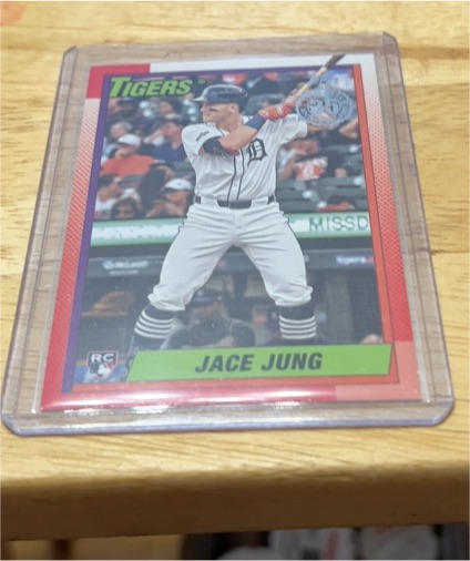 2025 Topps Series 1 1990 Topps #T90-55 Jace Jung — front