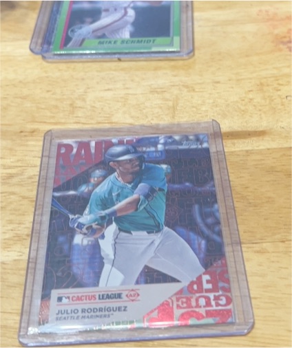 2025 Topps Series 1 Training Grounds #TG-5 Julio Rodriguez — front
