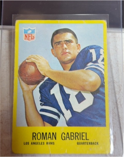 1967 Philadelphia #88 Roman Gabriel — front