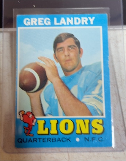 1971 Topps #11 Greg Landry — front