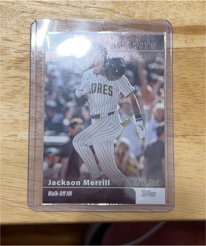 2025 Topps Series 1 #GH-12 Jackson Merrill — front