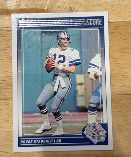 2024 Panini Score #296 Roger Staubach — front
