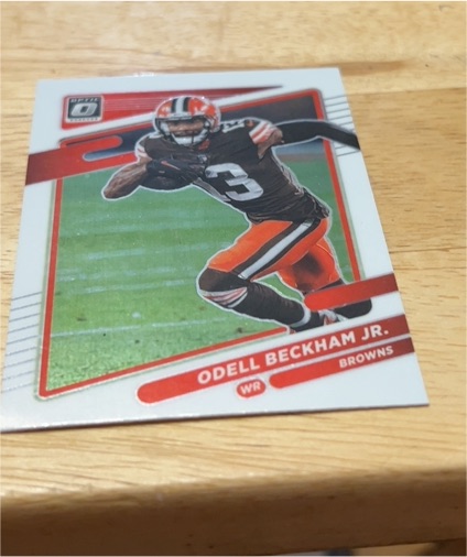 2021 Panini Donruss Optic #138 Odell Beckham Jr. — front