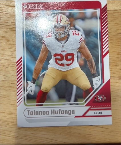 2024 Donruss #223 Talanoa Hufanga — front