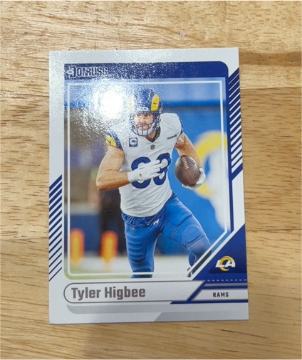 2024 Panini Donruss #186 Tyler Higbee — front
