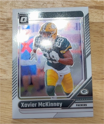 2024 Panini Donruss Optic #75 Xavier McKinney — front