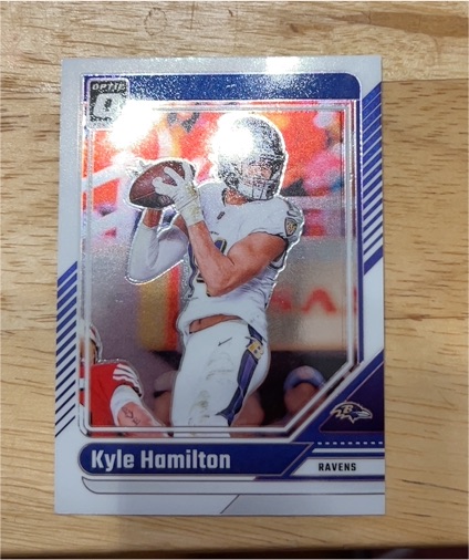2024 Panini Donruss Optic #18 Kyle Hamilton — front
