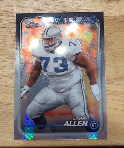 2024 Topps Chrome #58 Larry Allen — front