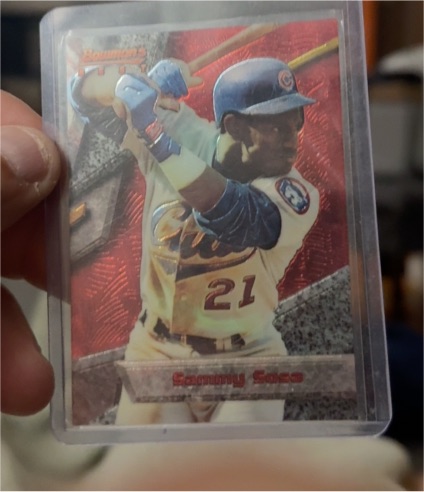 1994 Bowman's Best #70 Sammy Sosa — front