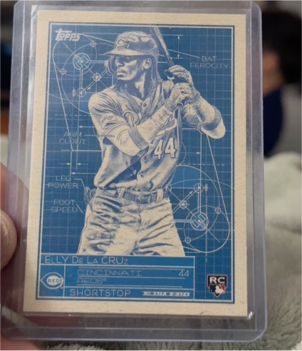 2024 Topps Series 1 #SB-15 Elly De La Cruz Superstar Blueprint RC — front