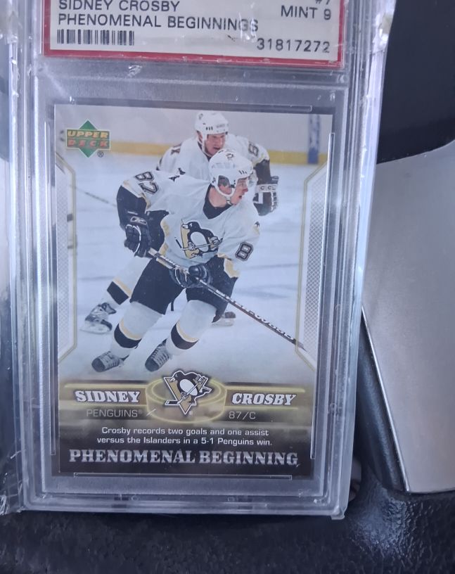 2005-06 Upper Deck Phenomenal Beginning #7 Sidney Crosby — front
