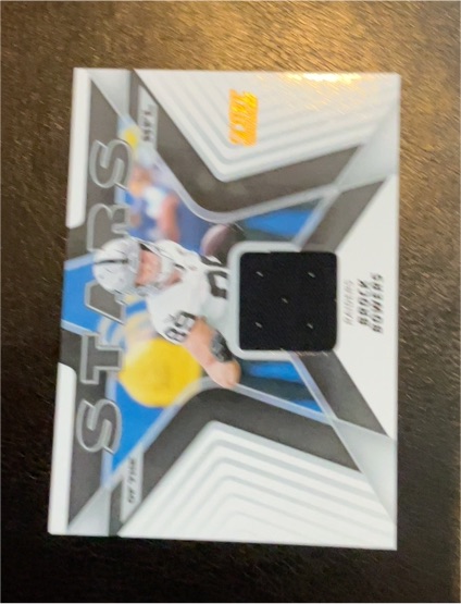 2025 Panini Score Stars of the NFL Jersey #SNJ-BHL Breece Hall Jets — front