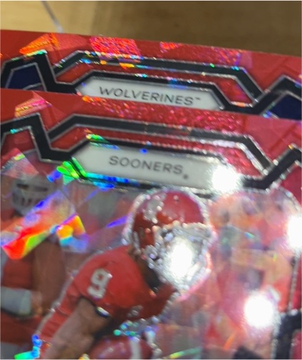 2024 Panini Prizm Draft Picks #30 CeeDee Lamb Red Ice Prizm — front