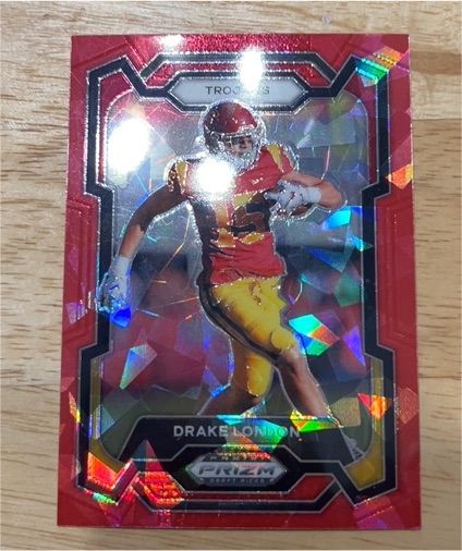 2024 Panini Prizm Draft Picks #3 Drake London — front