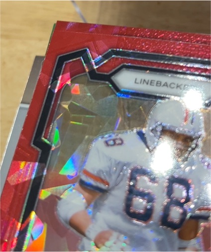 2024 Panini Prizm Red Ice Football Card — front