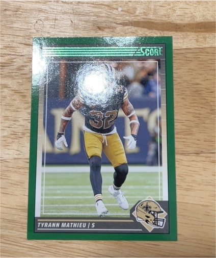 2024 Score #32 Tyrann Mathieu — front