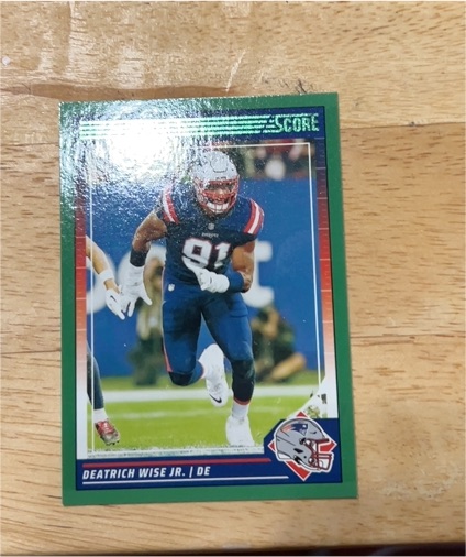 2024 Panini Score #193 Deatrich Wise Jr. — front