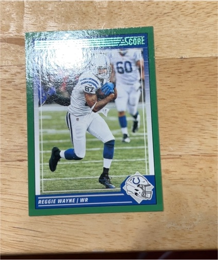 2024 Panini Score #126 Reggie Wayne — front