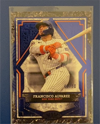 2025 Topps Tier One #51 Francisco Alvarez — front