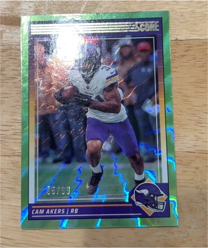 2024 Panini Score #182 Cam Akers — front