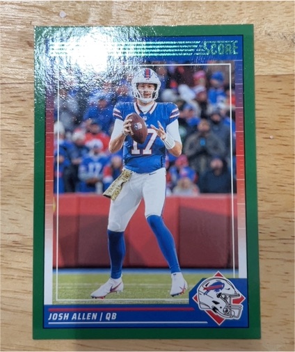 2024 Panini Score #28 Josh Allen — front