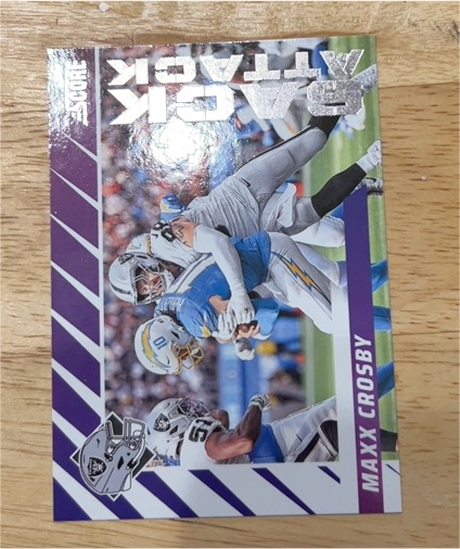 2024 Panini Score #4 Maxx Crosby — front