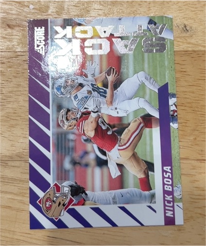 2024 Score #13 Nick Bosa Sack Attack — front