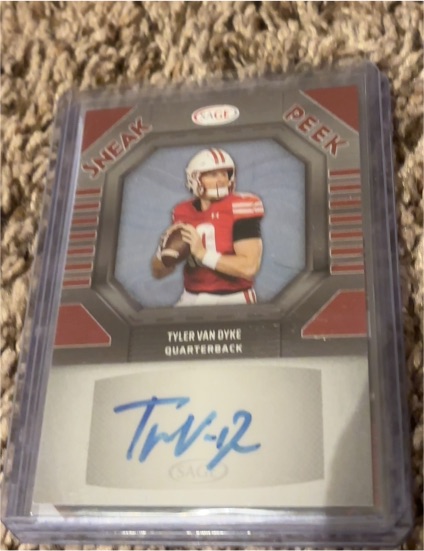 2025 Sage Low Series Sneak Peek Auto #SPA-TVD Tyler Van Dyke — front