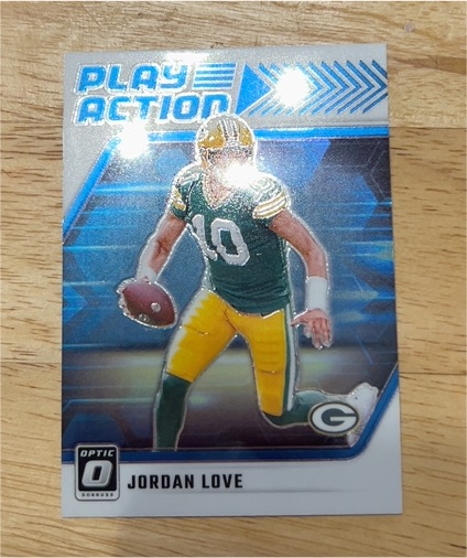 2024 Panini Donruss Optic #13 Jordan Love — front