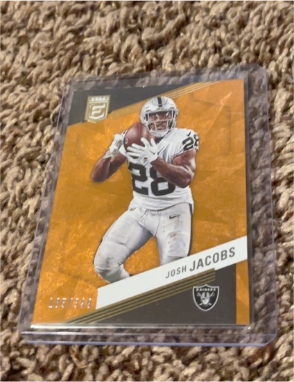 2023 Panini Donruss Elite #58 Josh Jacobs — front
