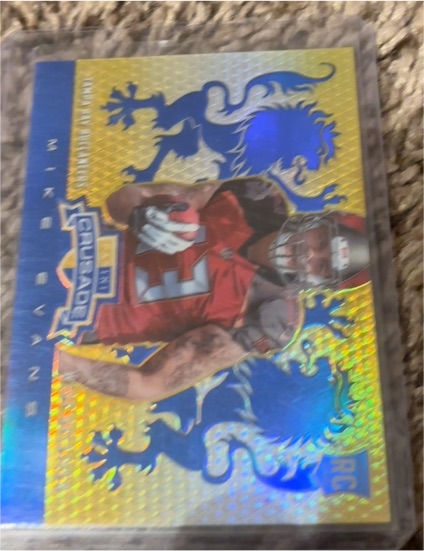 2014 Panini Rookies & Stars #14 Derek Carr Rookie Crusade Blue — front