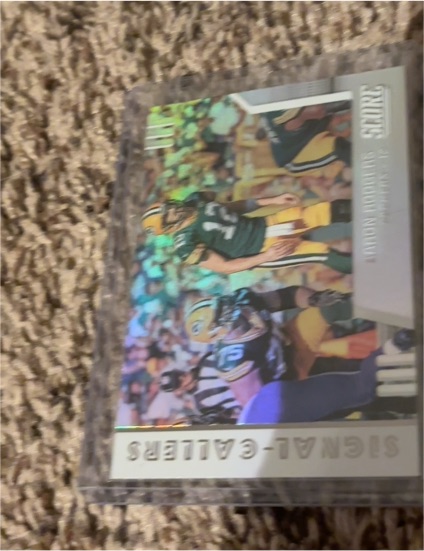 2019 Score #SC-15 Aaron Rodgers — front