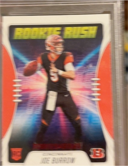 2020 Panini Rookies & Stars Rookie Rush #RR-1 Joe Burrow — front