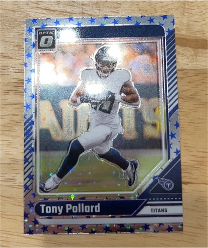 2024 Panini Donruss Optic #190 Tony Pollard — front