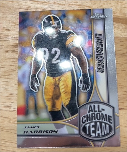 2024 Topps Chrome #ACT-18 James Harrison — front