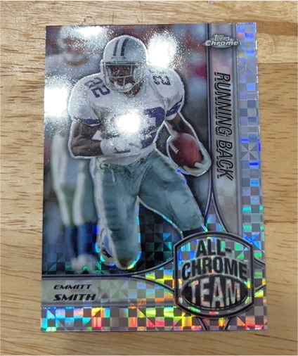 2024 Topps Chrome #ACT-3 Emmitt Smith — front