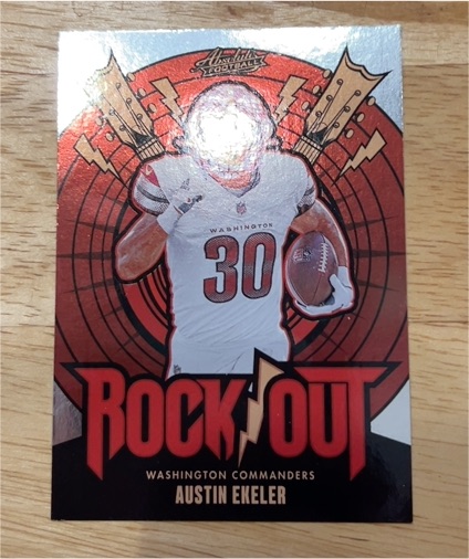 2024 Panini Absolute Football Rock Out #RO-AER Austin Ekeler — front