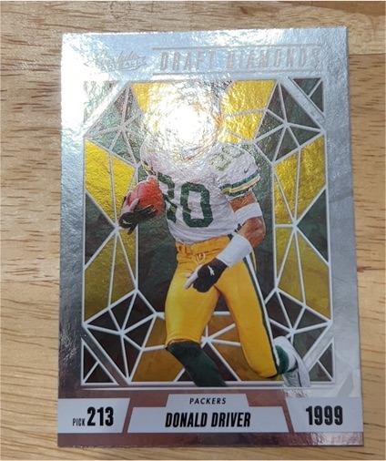2024 Panini Absolute Draft Diamonds #DD-DDR Donald Driver — front