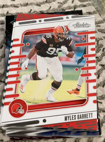 2024 Panini Absolute #25 Myles Garrett — front