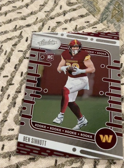 2024 Panini Absolute Football #152 Ben Sinnott — front