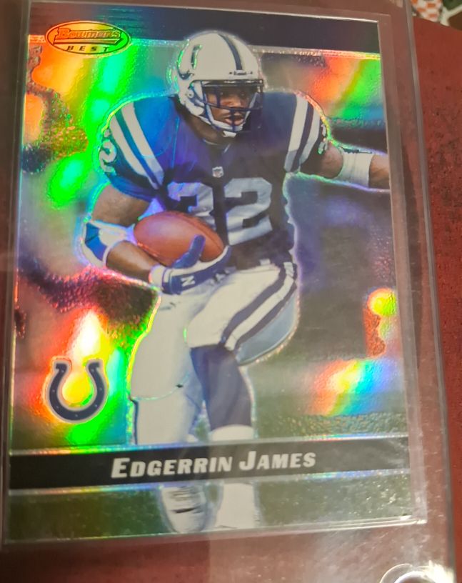 2000 Bowman's Best #49 Edgerrin James — front