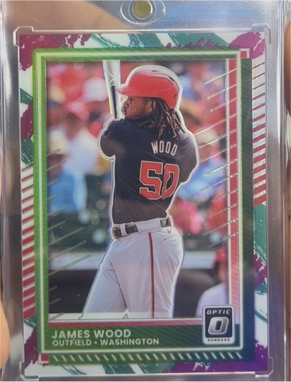 2025 Donruss Optic #41 James Wood — front