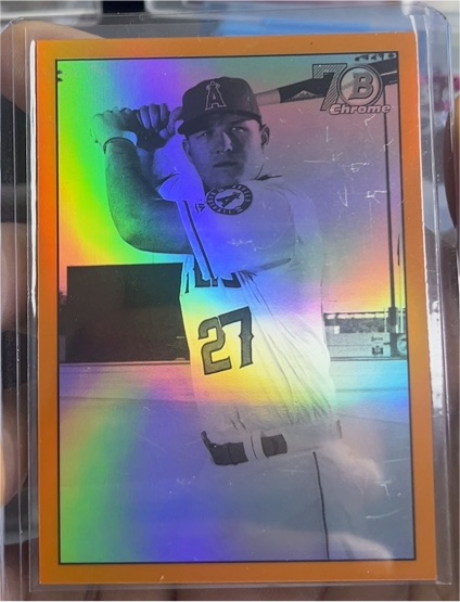 2017 Bowman Chrome 1948 #48B-MT Mike Trout — front