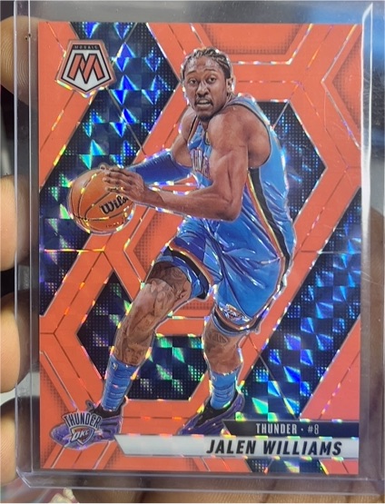 2024-25 Panini Mosaic #150 Jalen Williams — front