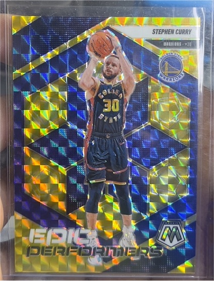 2024-25 Panini Mosaic #3 Stephen Curry Epic Performers — front