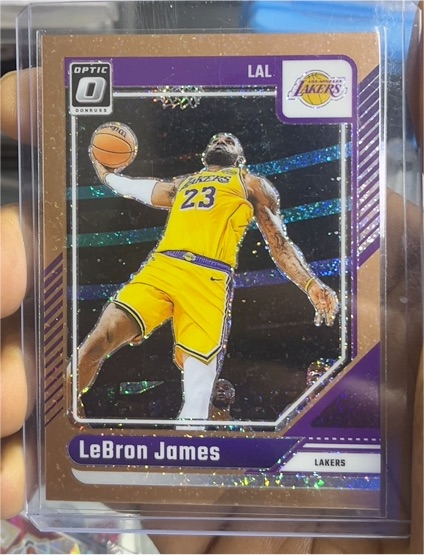 2024-25 Donruss Optic #148 LeBron James — front
