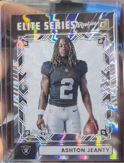2025 Panini Donruss Elite Series Rookies #ESR-AJY Ashton Jeanty — front