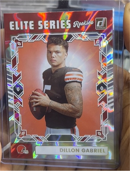 2025 Panini Donruss Elite Series Rookies #ESR-DGL Dillon Gabriel — front